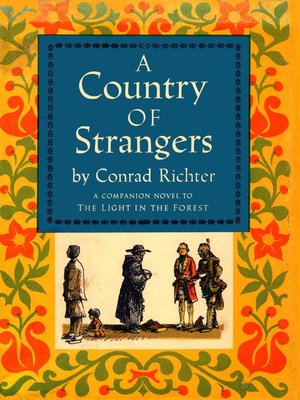 cover image of A COUNTRY OF STRANGERS